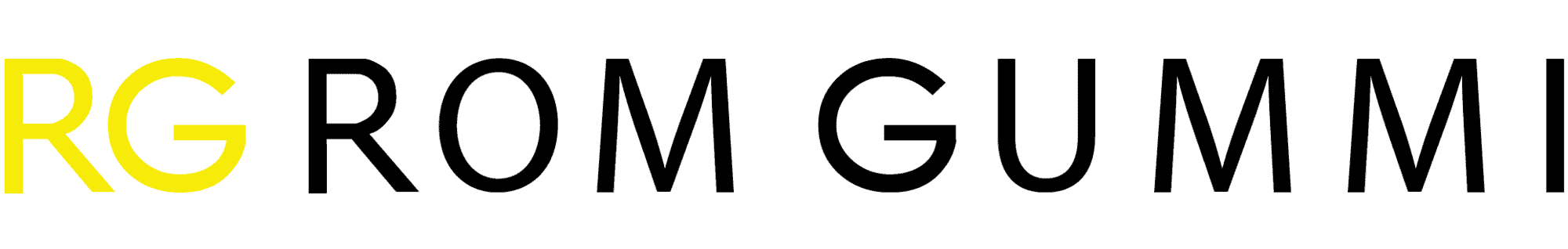 RG ROM GUMMI logo